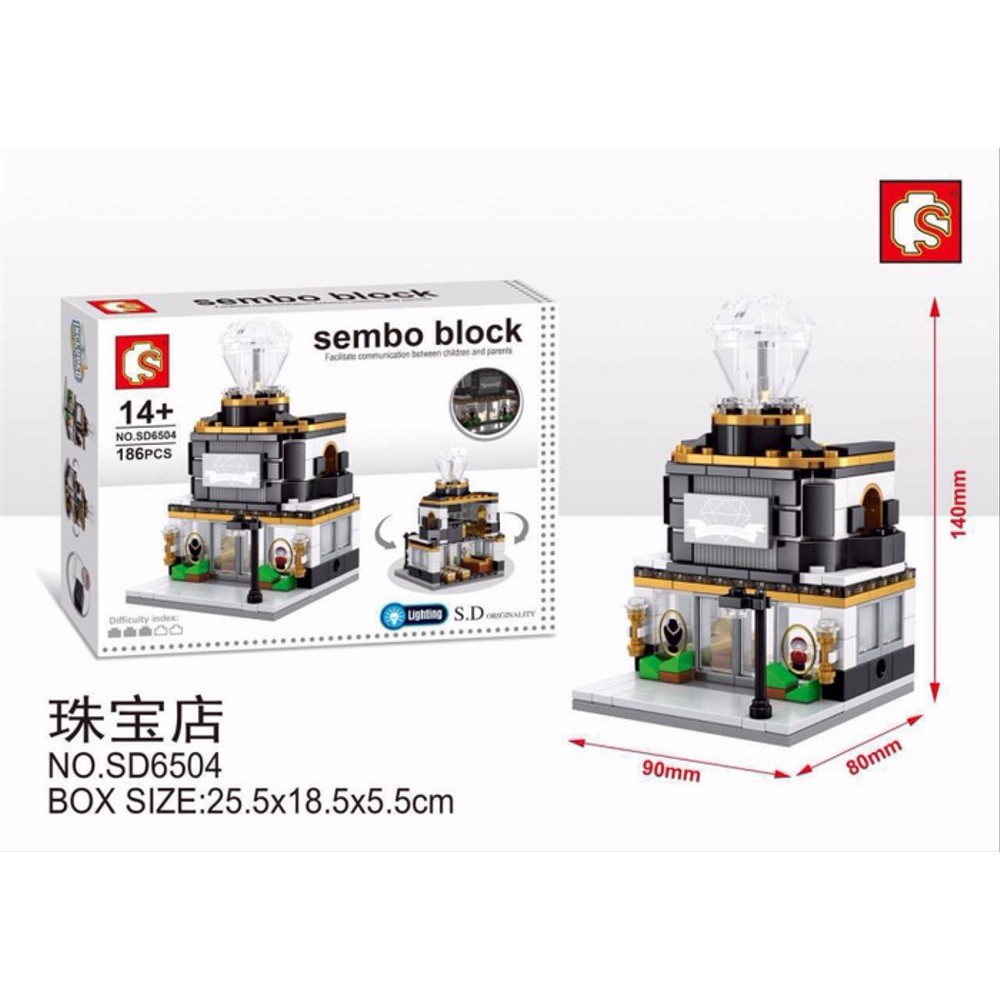 SEMBO JEWELRY 186PC - SD6504