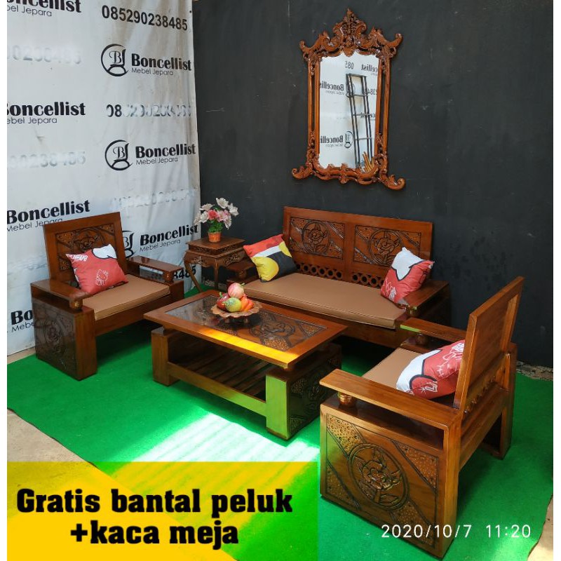 Harga Kursi Tamu Minimalis Terbaik Furniture Perlengkapan Rumah Agustus 2021 Shopee Indonesia