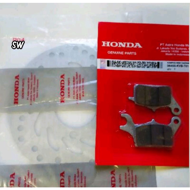PIRINGAN CAKRAM DEPAN PLUS DISPED HONDA VARIO 110 KARBU/VARIO 110