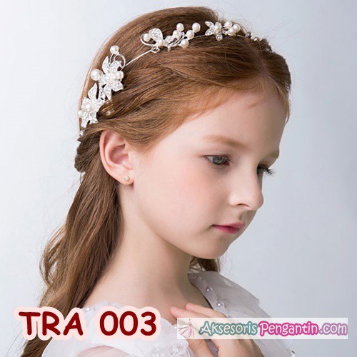 Tiara Rambut Pesta Anak l Aksesoris Rambut Anak Putri Modern - TRA 003