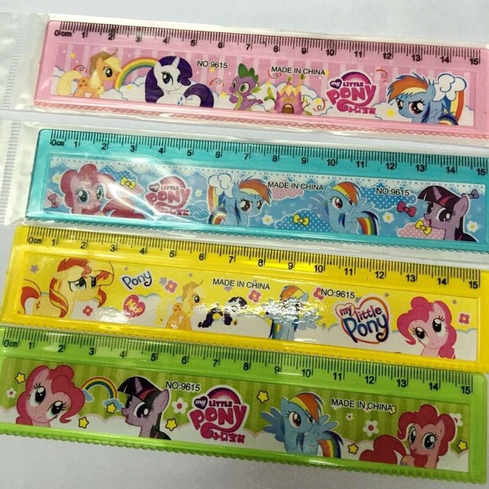 

Penggaris / Ruler Edisi My Little Pony