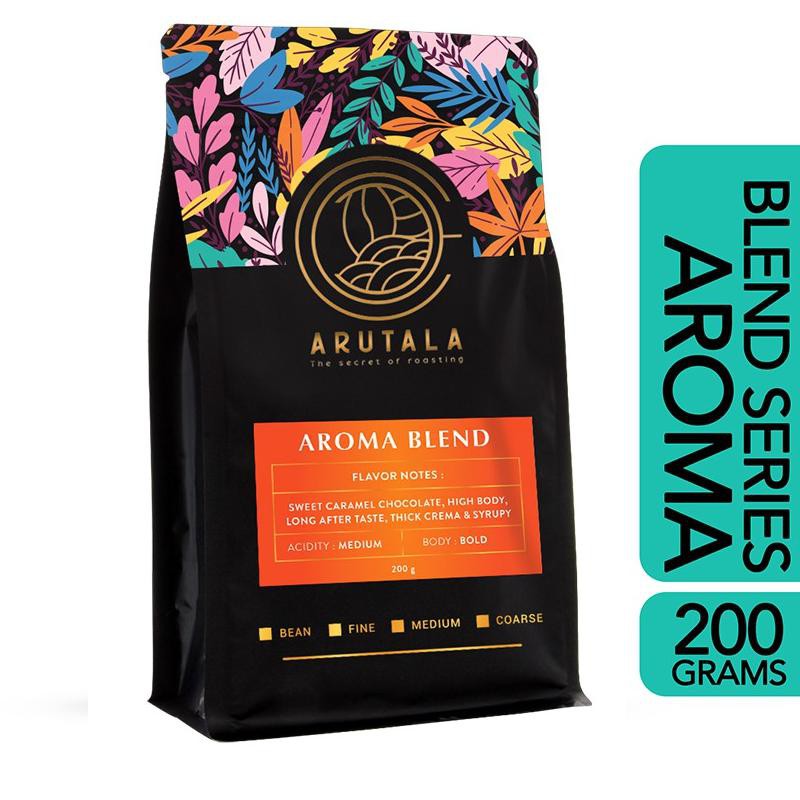 

Si4p Kir1m,,ARUTALA Kopi Aroma Blend 200 gram |terlaris...,.!