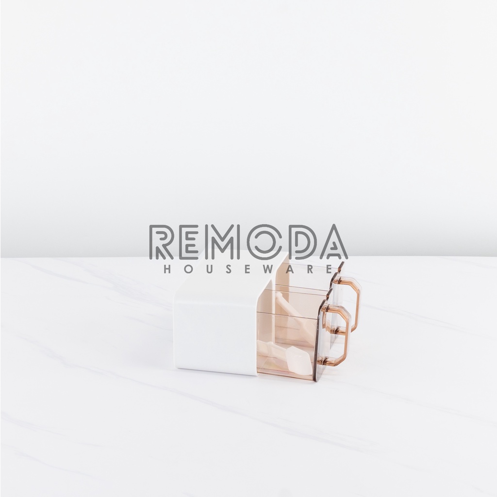 [Remoda] Tempat Bumbu 2 dan 3 Compartment + sendok takar