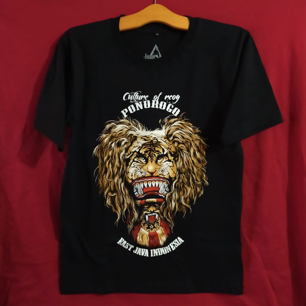 Kaos budaya singo barong Reog ponorogo