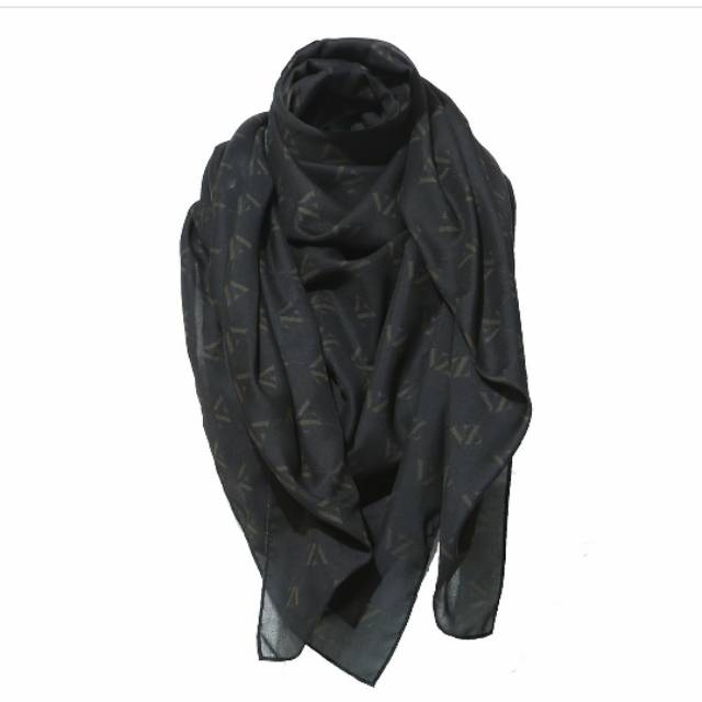 Vivi zubedi monogram scarf black