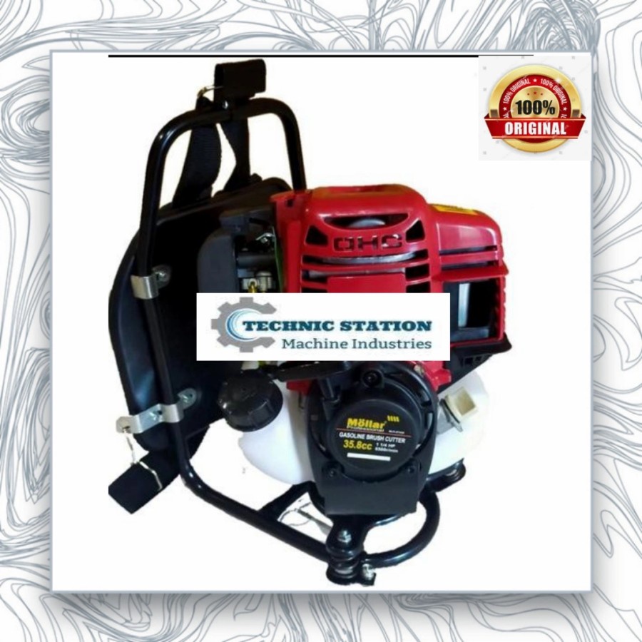 Mesin Potong Rumput Mollar 4 tak model Honda Gx35