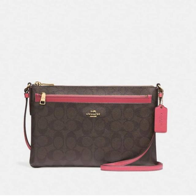 Tas Selempang Coach / Coach Crossbody Bag with Pouch
