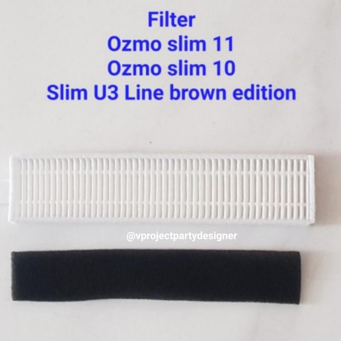 HEPA FILTER ECOVACS OZMO SLIM 10 11 DAN U3 Line brown edition