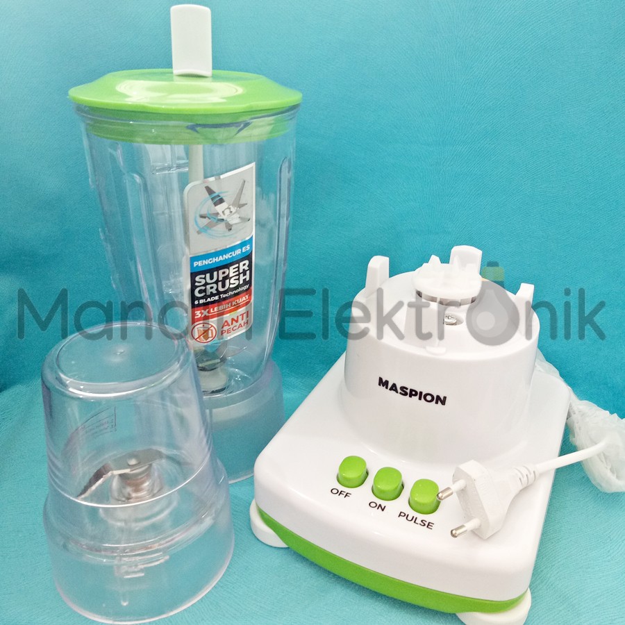 Blender Maspion MT-1207 2in1 Blender Plastik