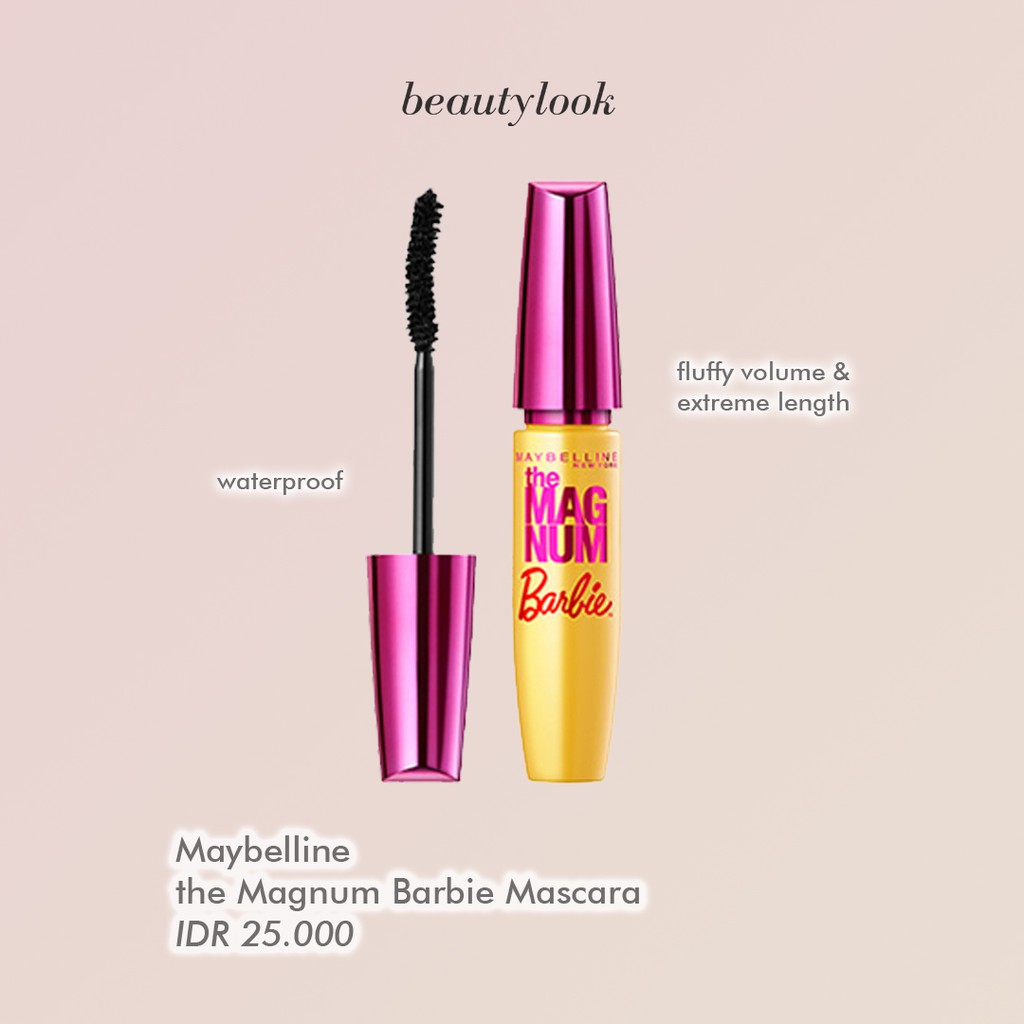 mascara maybelline the magnum barbie