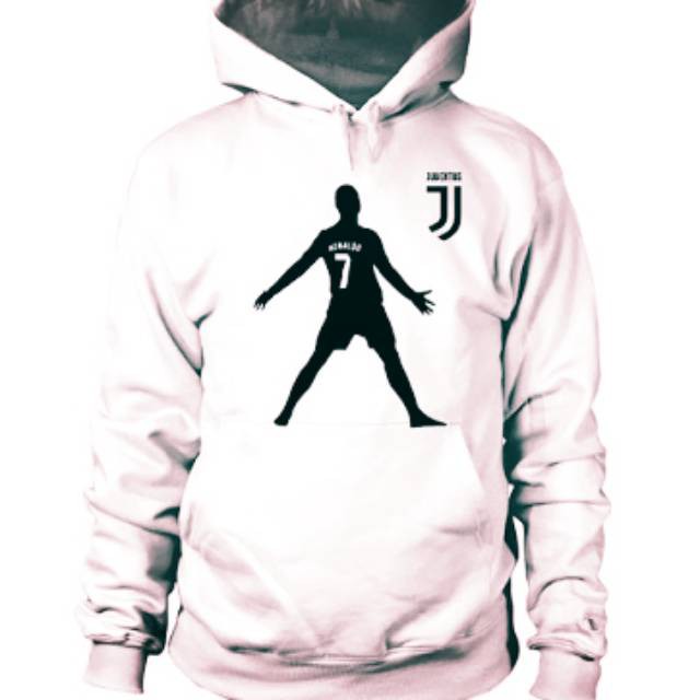 Jaket Hoodie CR7 Cristiano Ronaldo Putih