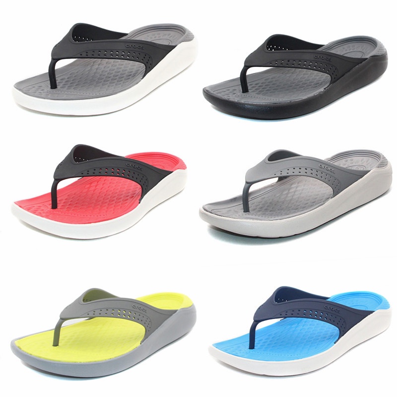 Sandal Crocs LiteRide Flip / Sandal Crocs LiteRide Jepit / Crocs Jepit / Sandal Crocs Pria Wanita