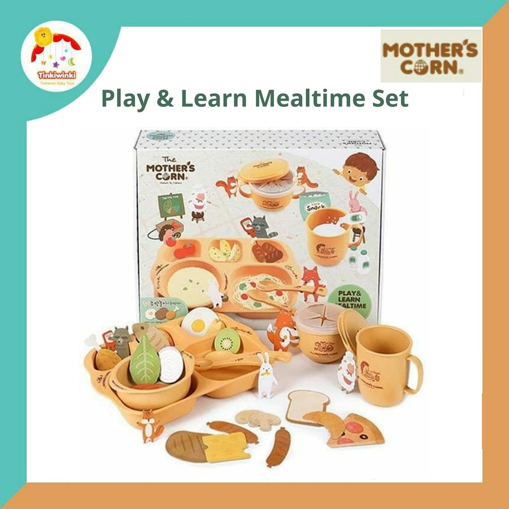 Mothers Corn Play &amp; Learn Mealtime Set