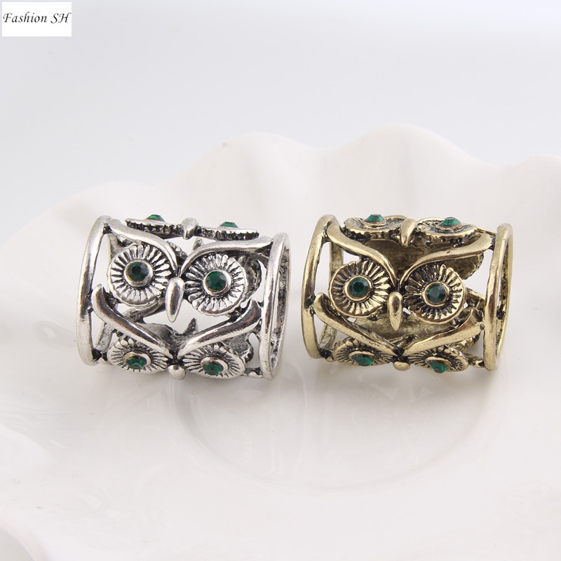 Bros Pin Ring Hollow Simple Elegan Untuk Aksesoris Scarf Wanita M40065