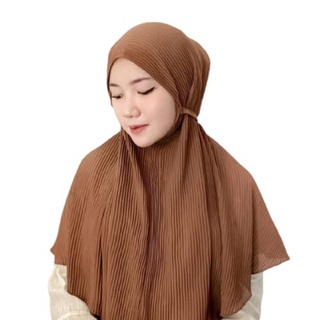 BERGO PLISKET / BERGO MARYAM TALI PLISKET PREMIUM JILBAB BERGO MARYAM PLISKET FULL NON PET PLISKET PREMIUM JUMBO SHAWL LIDI TALI INSTAN TERMURAH