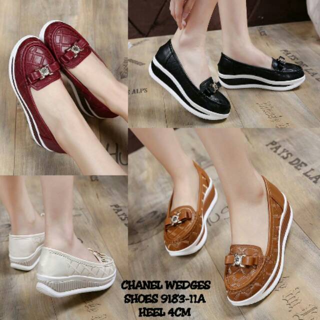 Chanel Wedges Shoes 9183-11A
