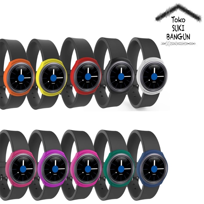 Bumper Case Samsung Gear S2 RM-720 RM-730 Rubber Silicone Cover