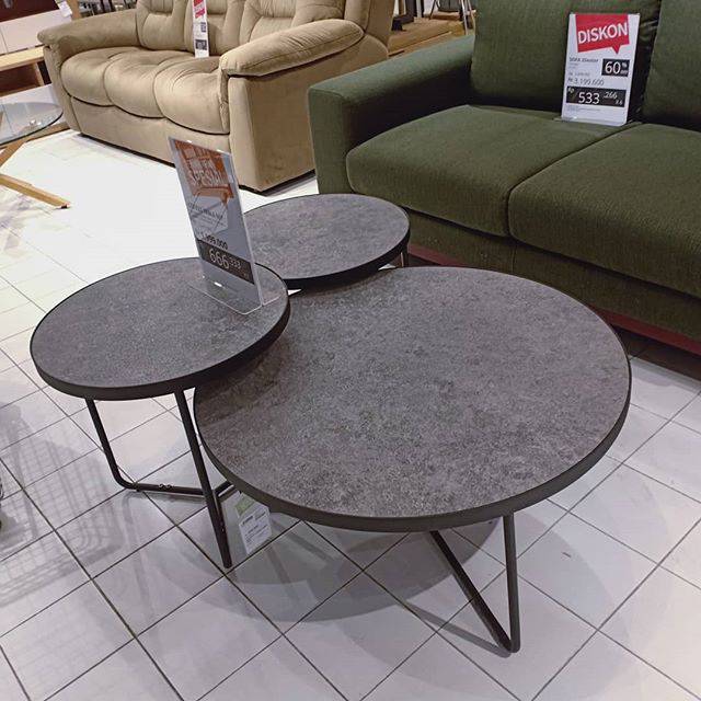 Coffee Table Set Informa Murah Meja Tamu Minimalis Shopee Indonesia