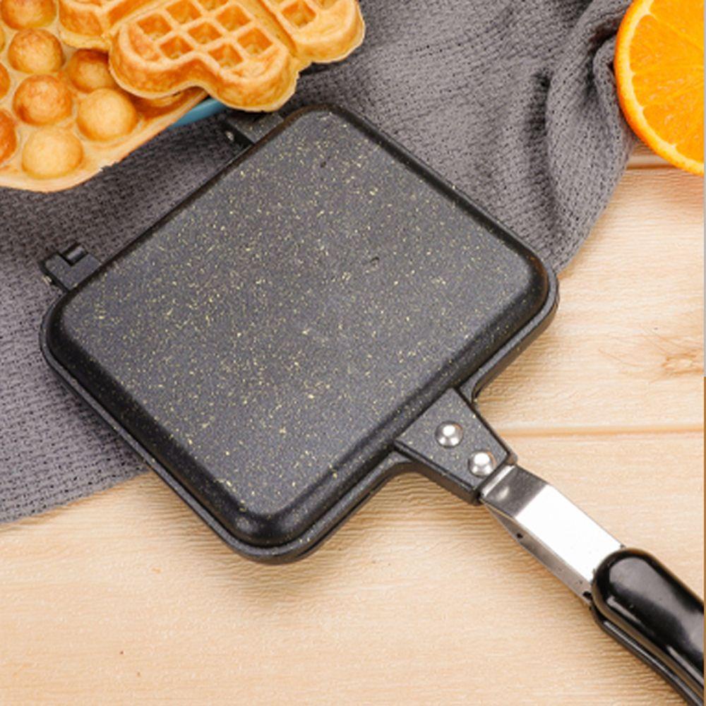 Solighter Sandwich Maker Peralatan Masak Alat Waffle Pancake Baking Aksesoris Panggangan Lipat