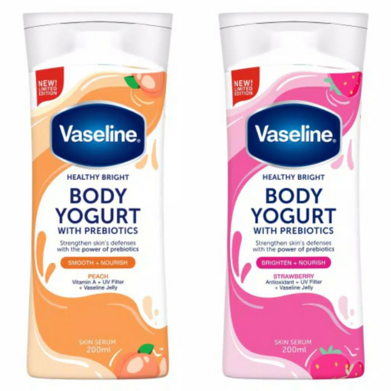 Vaseline Body Yogurt with prebiotics/Vaseline hand body/body lotion/Vaseline Body lotion