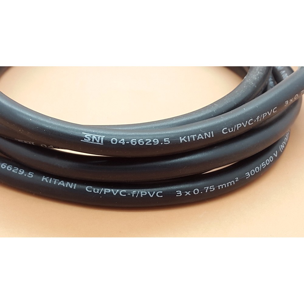 Merk KITANI Cable / Kabel Power CPU 1.5meter High Quality SNI