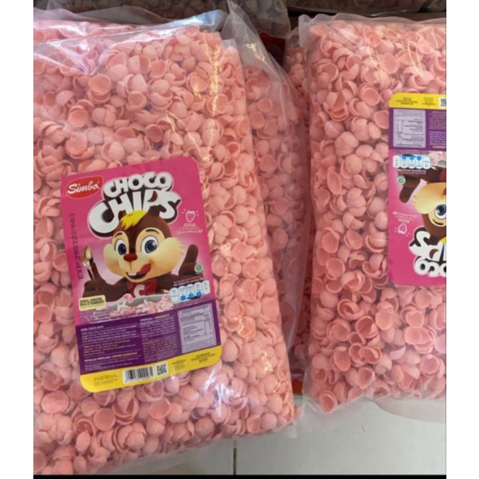 

choco chips simba strawberry 1 kg
