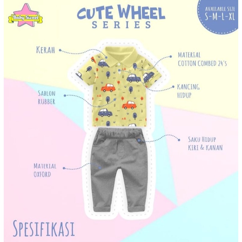 Baby Sweet Set Cute Wheel