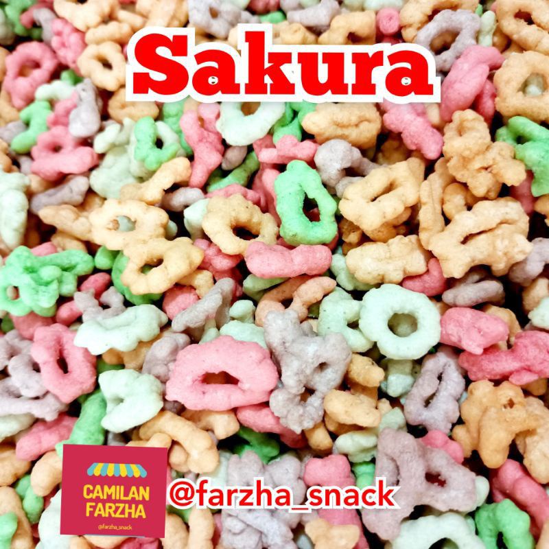 

SAKURA ORIGINAL 250GR CAMILAN KILOAN CEMILAN SNACK KLETIKAN JAJANAN