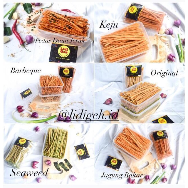 

MIE LIDI GEPENG PEDAS DAUN JERUK / ALL VARIAN, RASA MEWAH & HARGA MURAH !!! KEMASAN POUCH 150 GRAM