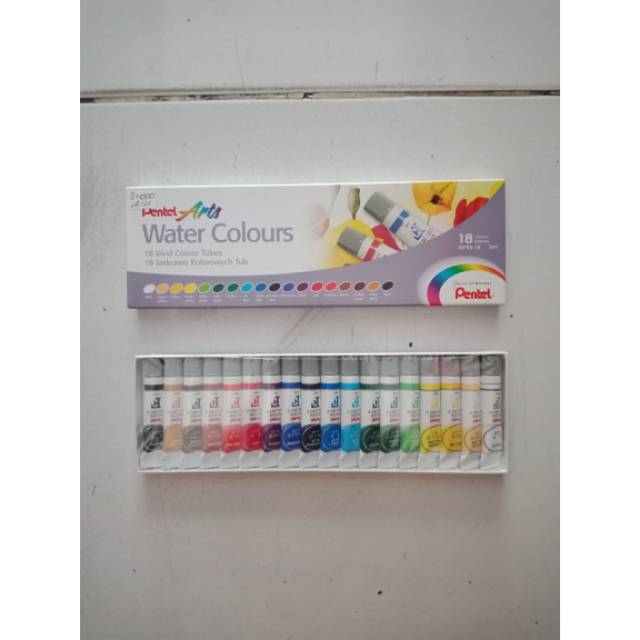 

Dijual cat air pentel 18 warna