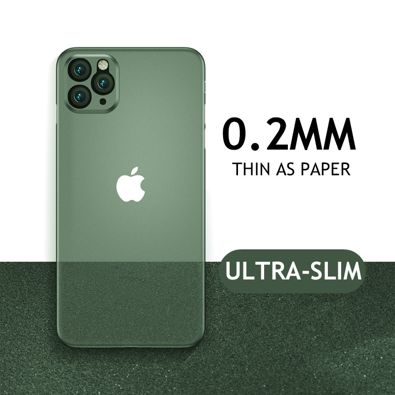 Ultra-thin frosted soft case for iphone 13 pro max 12 pro max 11 pro max X/Xs XR 7plus / 8plus shockproof and stain resistant all-inclusive closed case