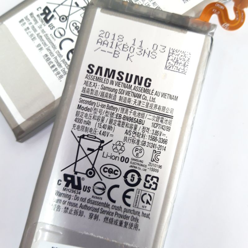 Battery Baterai Samsung Note 9 Kualitas Ori