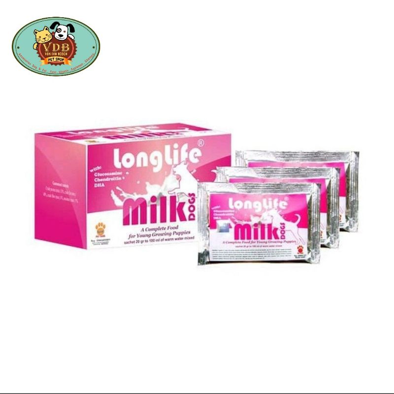 Longlife Milk Dog Puppy Puppies Milk 20 gr