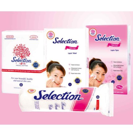 Kapas Wajah Selection 35gr Kapas Pembersih Kecantikan Facial Cotton