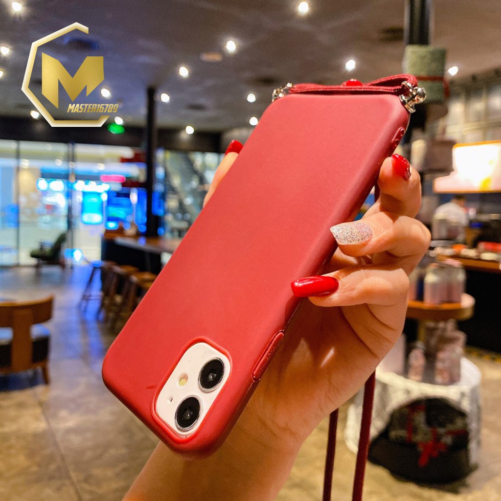 Softcase Slingcase Tali Lanyard Candy Iphone X XS XR XS MAX MA736