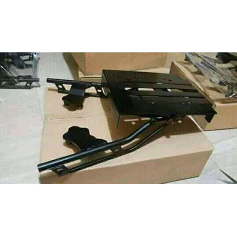 Bracket Top Box CB150R OLD  model geser, Breket BOX model geser All CB150R OLD