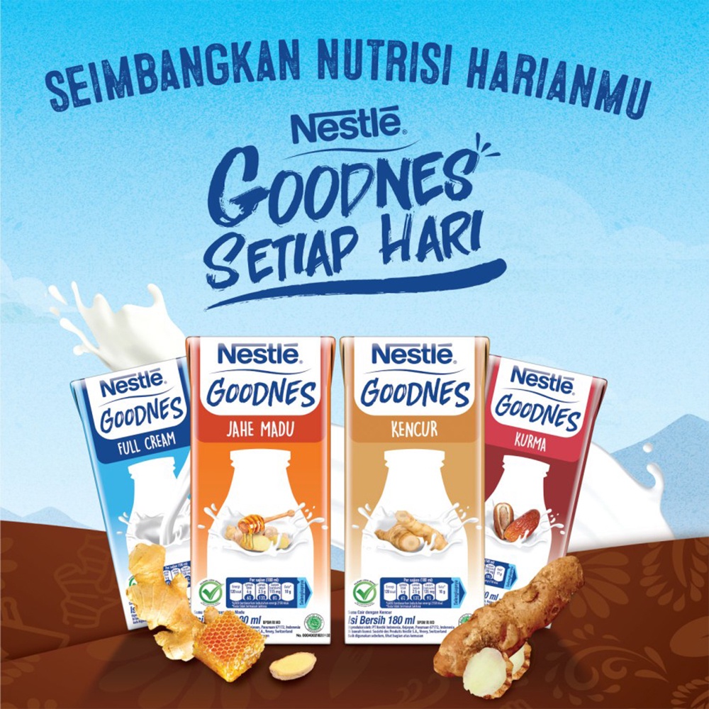 Nestle GOODNES Susu UHT 180ml Satuan