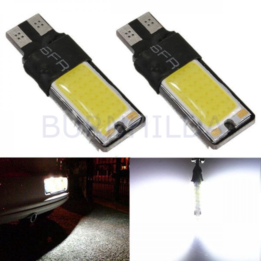 Lampu Mobil parkir LED Canbus T10 194 501 W5W SMD COB 2 PCs mobil motor burnhilda