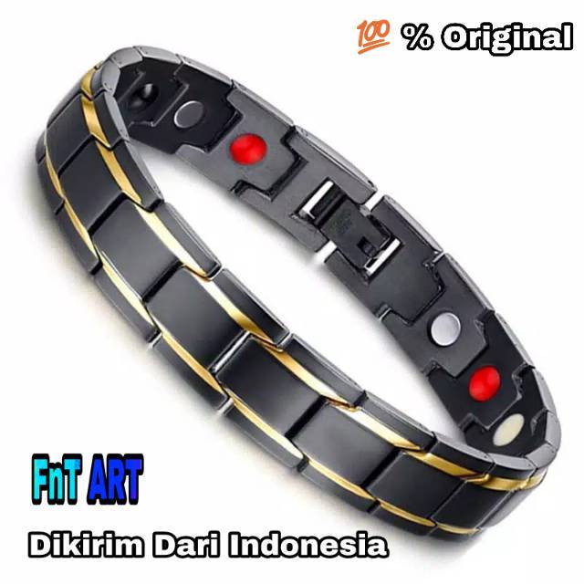 Gelang Bio Magnet Pria Energi