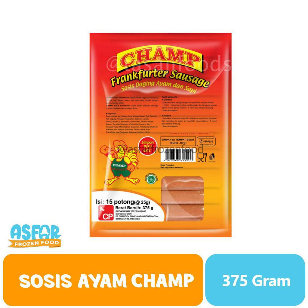 

Sosis Ayam Champ 375 Gram