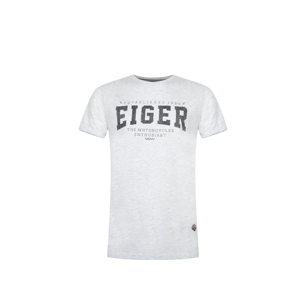 EIGER1989 KAOS ESTABLISHED LOGO T-SHIRT - WHITE ORIGINAL