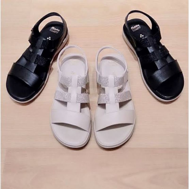 Sepatu sandal wanita comfit bata