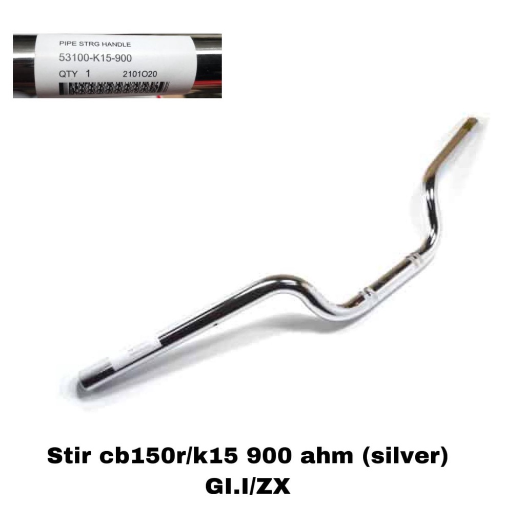 STIR STANG CB150R ORIGINAL AHM K15-900 CHROME/TWOTONE VARIASI