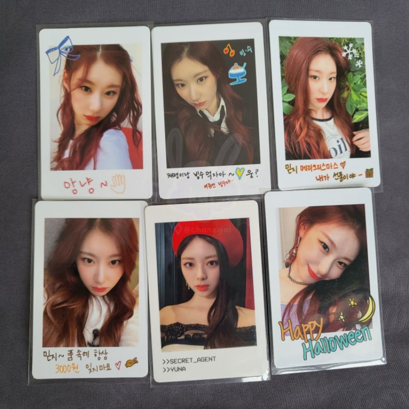 NO BAD DAYS ITZY CHAERYEONG POLA CSI YUNA TC december july dec