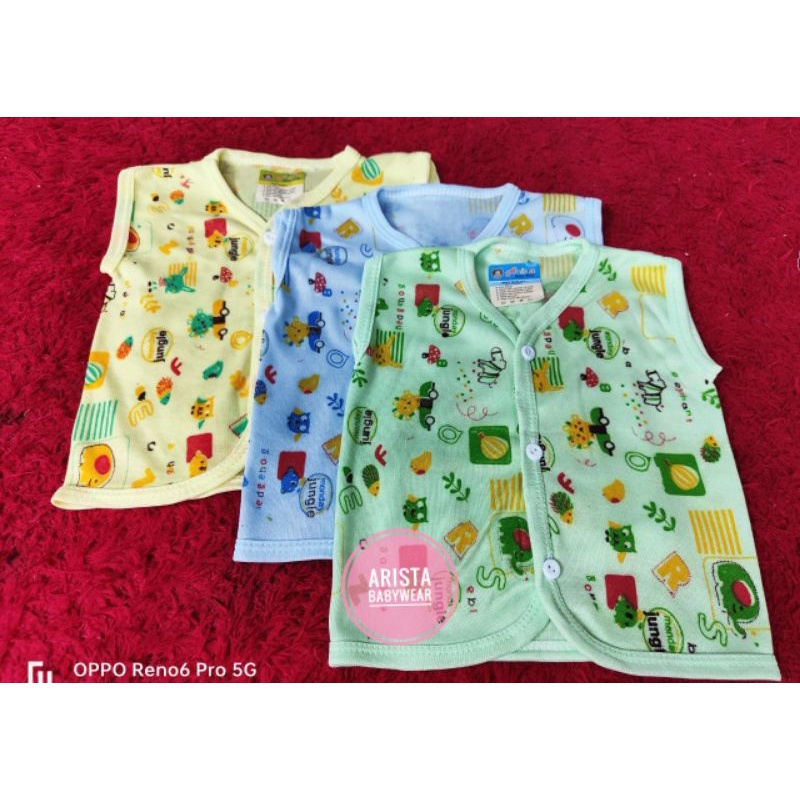 ARISTA BABY - (3pcs) Baju bayi BIS Fullwarna motif JUNGLE