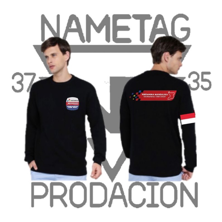 Kaos Mandalika Pertamina Lengan panjang