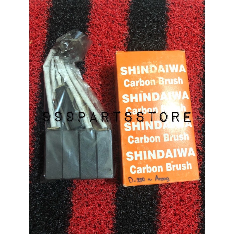 KARBON BRUSH KUL ARANG DINAMO LAS SHINDAIWA D-250 ARANG UK : 4 PCS 47X32MM , 1 PCS 47X25MM