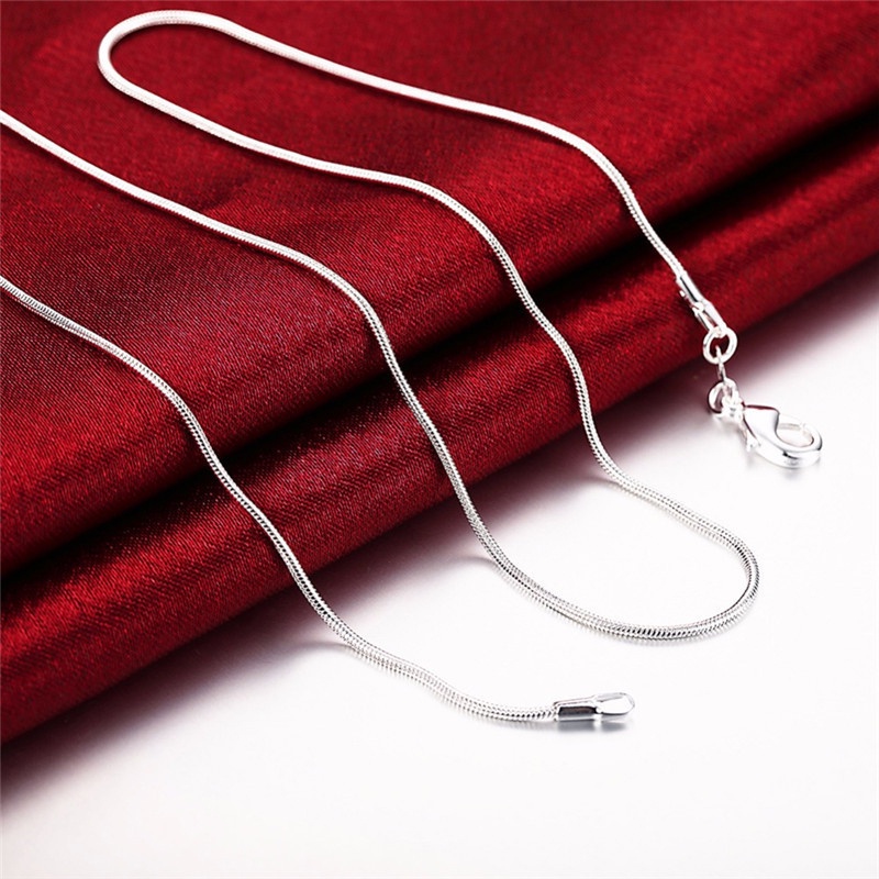 COD❤Korea Sederhana Emas Dan Perak Kalung Trendi Titanium Kalung Fashion Pria Dan Wanita Aksesoris  Tri