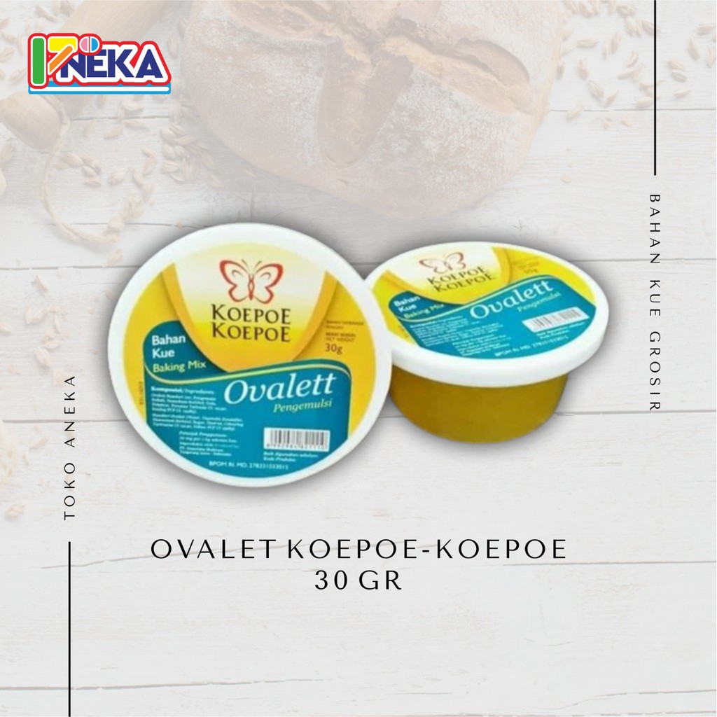 

Ovalet koepoe koepoe 30gr