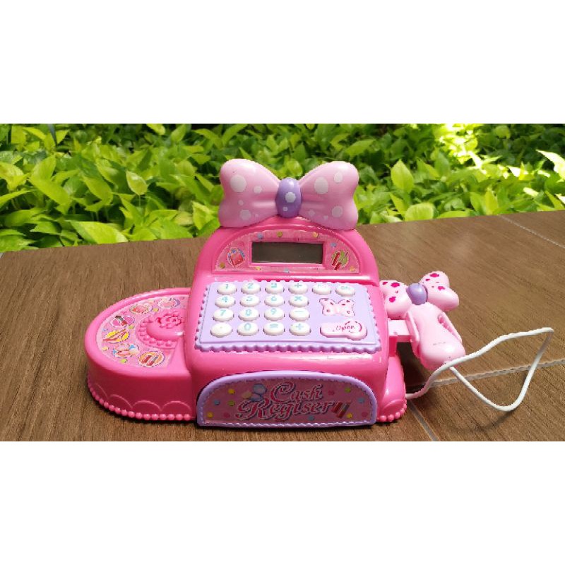 Preloved mesin register cashier bonus uang mainan